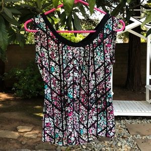 Floral candies XS shirt
